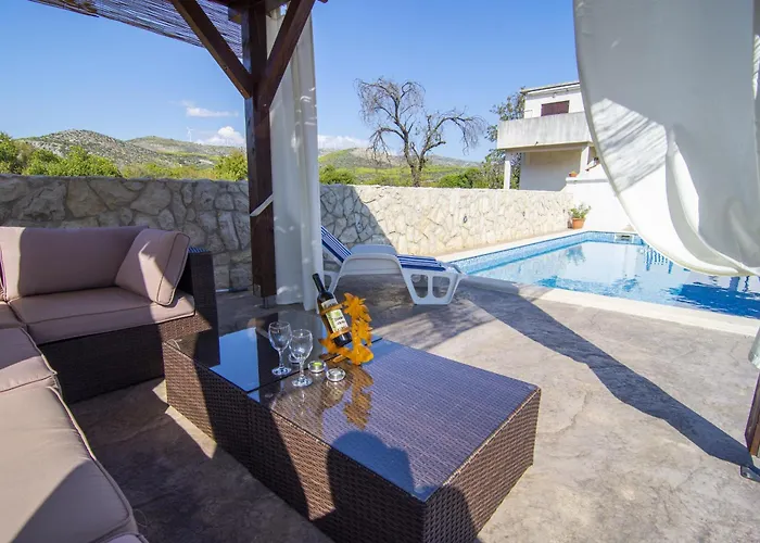 With A Swimming Pool Gustirna, Trogir - 11703 Lejlighed *